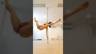 Pole Dancer tries what shes BAD at [upl. by Chemesh]