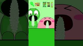 KIRBY VS FRANK INCREDIBOX ABGERNY  RANDOM GREEN EMOTICON ASMR MUKBANG [upl. by Akirdnahs169]