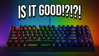 Razer Blackwidow V3 Tenkeyless  Keyboard Review [upl. by Arni]