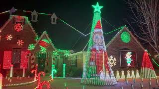 MFL present THE ELF SONG 2023 Christmas Light Show [upl. by Weatherley]