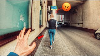 ESCAPING ANGRY GIRLFRIEND 😡 Epic Parkour POV Chase in CHISINAU 4K [upl. by Hamburger835]