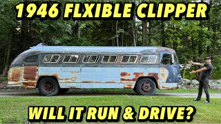 1946 FLXIBLE CLIPPER HASNT RUN IN DECADES WILL IT START AND DRIVE [upl. by Waynant]