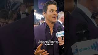 Matt Bomer talked about getting present Greg Berlanti with Governors Award at the Emmys 2024 [upl. by Soulier]