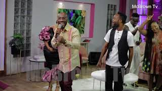 Ps Josh Laryea Delivers an Electrifying Performance of His Jama Hit Songs on McBrowns ShowTime [upl. by Yran]