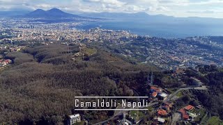 CamaldoliNapoli 4K  Eremo Paesaggio Vista Napoli sul Vesuvio [upl. by Iliam]