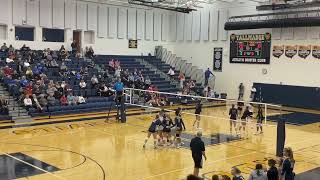 Hoban vs CVCA VBall District SemiFinals [upl. by Erised240]