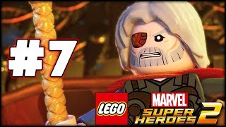 LEGO Marvel Superheroes 2  Part 7  Surtur HD Gameplay Walkthrough [upl. by Parik]