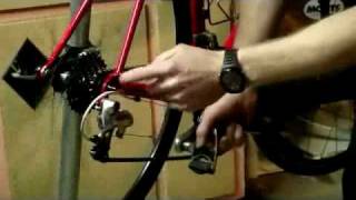 Bicycle Rear Derailleur Adjustment Tech Video by Cyclova XC [upl. by Ard]