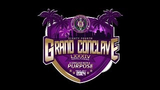 84th Grand Conclave A Conclave with a Purpose [upl. by Baumbaugh292]