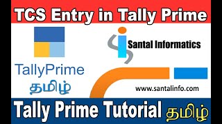 FAQ TCS Entry in Tally Prime  TCS in Tamil  Tally Prime in Tamil தமிழ் [upl. by Benilda]