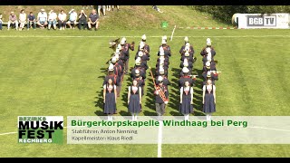 Bürgerkorpskapelle Windhaag bei Perg  Marschwertung 2024 [upl. by Ariamat547]