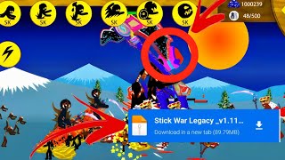 stick war legacy new vip mod APK 💯 working ultimate zombie skin mod [upl. by Hylan]