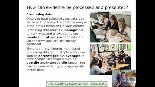 EDUQAS GCSE Geography Component 3  Fieldwork Focus Exam [upl. by Ellerad]