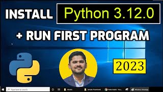 How to install Python 3114 on Windows 10  Amit Thinks [upl. by Budde]