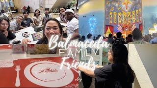 Balmaceda Fam Thanks Giving Mass at iba pa ofwlife qatarlife familyvlog food buhayofwqatar [upl. by Lorien601]