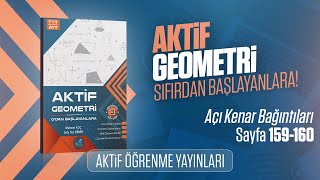 Aktif Geometri Çözümleri  Sayfa 159160  Açı Kenar Bağıntıları [upl. by Aleahcim]