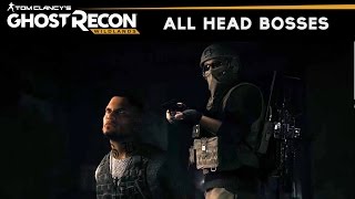 Ghost Recon Wildlands  All Head Bosses Mission Full Gameplay amp Cutscenes [upl. by Nitfa]