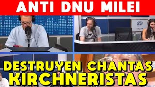 QUIEREN HACER CAER A MILEI DESTRUYEN A KIRCHNERISTAS ANTI DNU MILEI  PROGRAMA FANTINO EN NEURA [upl. by Uranie169]