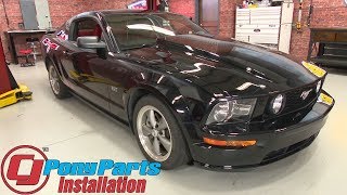 Mustang Pedders Lowering Spring Kit SportsRyder 20052014 Installation [upl. by Meyers]