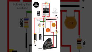 TDA 2050 ic amplifier  Amplifier shorts diy amplifier [upl. by Suicul]