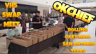 VHS SWAP MEET ROLLING OAKS MALL SAN ANTONIO TX [upl. by Warfold125]