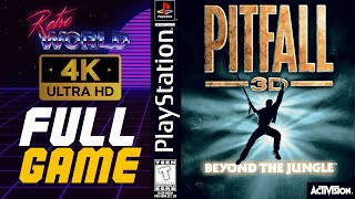 PitFall 3D Beyond the Jungle PS1  Playstation Longplay  No Commentary 4K [upl. by Mather]