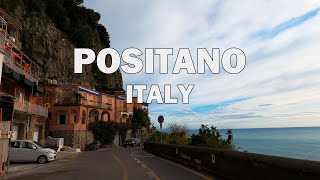 Positano Italy  Driving Tour 4K [upl. by Johen]