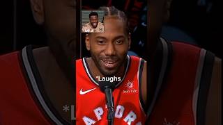 Kevin Hart Impersonating Kawhi at The End😂🤣 nba basketball kevinhart kawhileonard [upl. by Hada540]