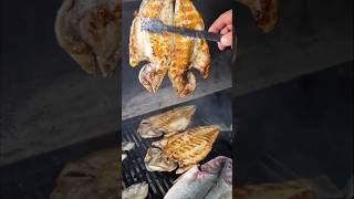 Turkish Fish BBQ  trending viralvideo reels viralreels shorts shortsvideo food istanbul [upl. by Eirallam36]