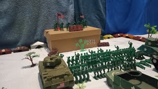 Battle of the Bulge trailerstop motionWWII toy soldiers [upl. by Connor154]