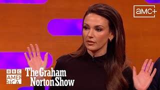 Michelle Keegan Sort Of Flew A Helicopter 🚁 The Graham Norton Show  BBC America [upl. by Tsirhc]