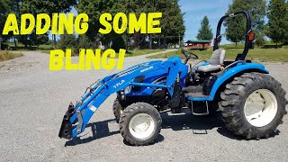 Upgrades To Our New Holland Tractor Little Blue [upl. by Oaht658]