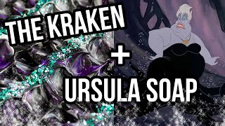 Ursula The Kraken and Dead Sea Mud Soap Making  Royalty Soaps [upl. by Elie]