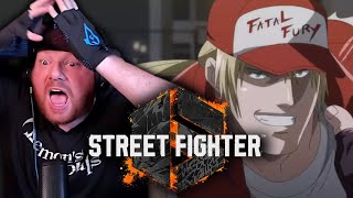 Krimson KB Reacts TERRY BOGARD IS IN STREET FIGHTER  Street Fighter 6 Year 2 DLC [upl. by Mccullough]