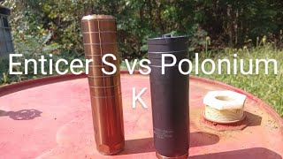 Suppressor tests Diligent Defense Enticer S vs Otter Creek Labs Polonium K [upl. by Frida]