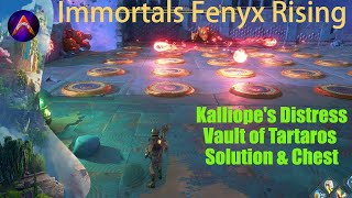 Kalliopes Distress  Vault of Tartaros Solution w Chest Immortals Fenyx Rising [upl. by Kutzer]