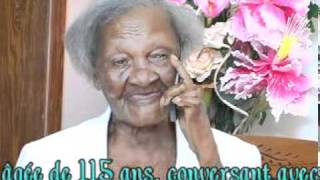 Doyenne Cicilia Laurent conversant avec Donald Jean [upl. by Ahsehyt]