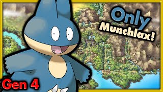 Can I Beat Pokemon Heart Gold with ONLY Munchlax 🔴 Pokemon Challenges ► NO ITEMS IN BATTLE [upl. by Rakel885]