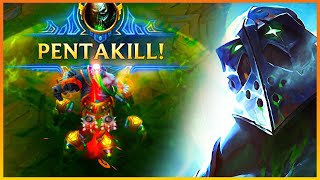 MY FIRST PENTAKILL OF SEASON 14 ALREADY High Damage Urgot game [upl. by Adnawak]