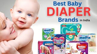 TOP 5🔥 Best Baby Diapers Brands In India  Best Baby Diaper Brands  Best Baby Diapers  Diapers [upl. by Nevuer]