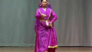 Tarangini School of Kathak  Anuradha Nag Solo Part 1 of 3 [upl. by Epps]