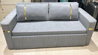 sofa SOFA COME BED  3 FOLD  NEW DESIGN  MY NO 9920859681 [upl. by Vento]