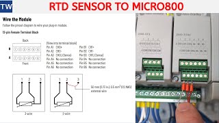 Configuring a 2080RTD2 PlugIn Module for a Micro800 PLC [upl. by Anthiathia]