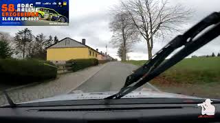 58 ADAC Rallye Erzgebirge 2023 Wiesa2 Onboad [upl. by Mihar256]