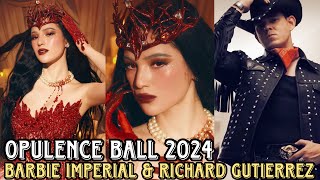 OMG BARBIE IMPERIAL AT RICHARD GUTIERREZ MAGKAHIWALAY NA DUMATING SA OPULENCE BALL  HALLOWEEN 2024 [upl. by Tahp]