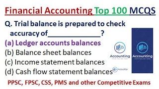 Financial Accounting Top 100 MCQs [upl. by Negiam]