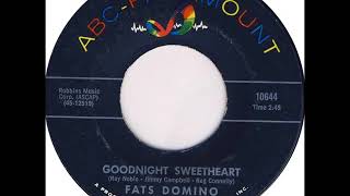 Fats Domino  Goodnight Sweetheart  February 15 1965 [upl. by Kato]