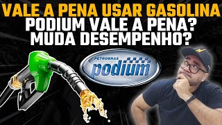 PODE COLOCAR VALE A PENA GASOLINA PODIUM EM MOTO [upl. by Sliwa]