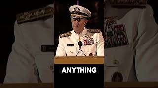 If you want to change the world don’t ring the bell Admiral McRaven ICONIC speech [upl. by Daffi]