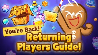 Back to the game Heres what you should know CookieRun OvenBreak Returning Player Guide [upl. by Calbert]